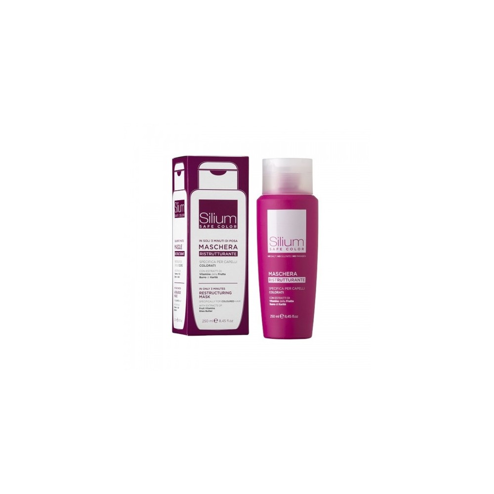 Silium Safe Color Maschera Per Capelli Colorati 250 Ml 