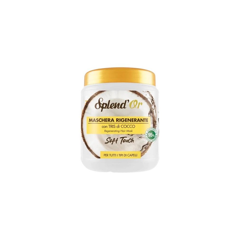 Splend'Or Soft Touch Maschera Rigenerante Con Tris Di Cocco 1 L 
