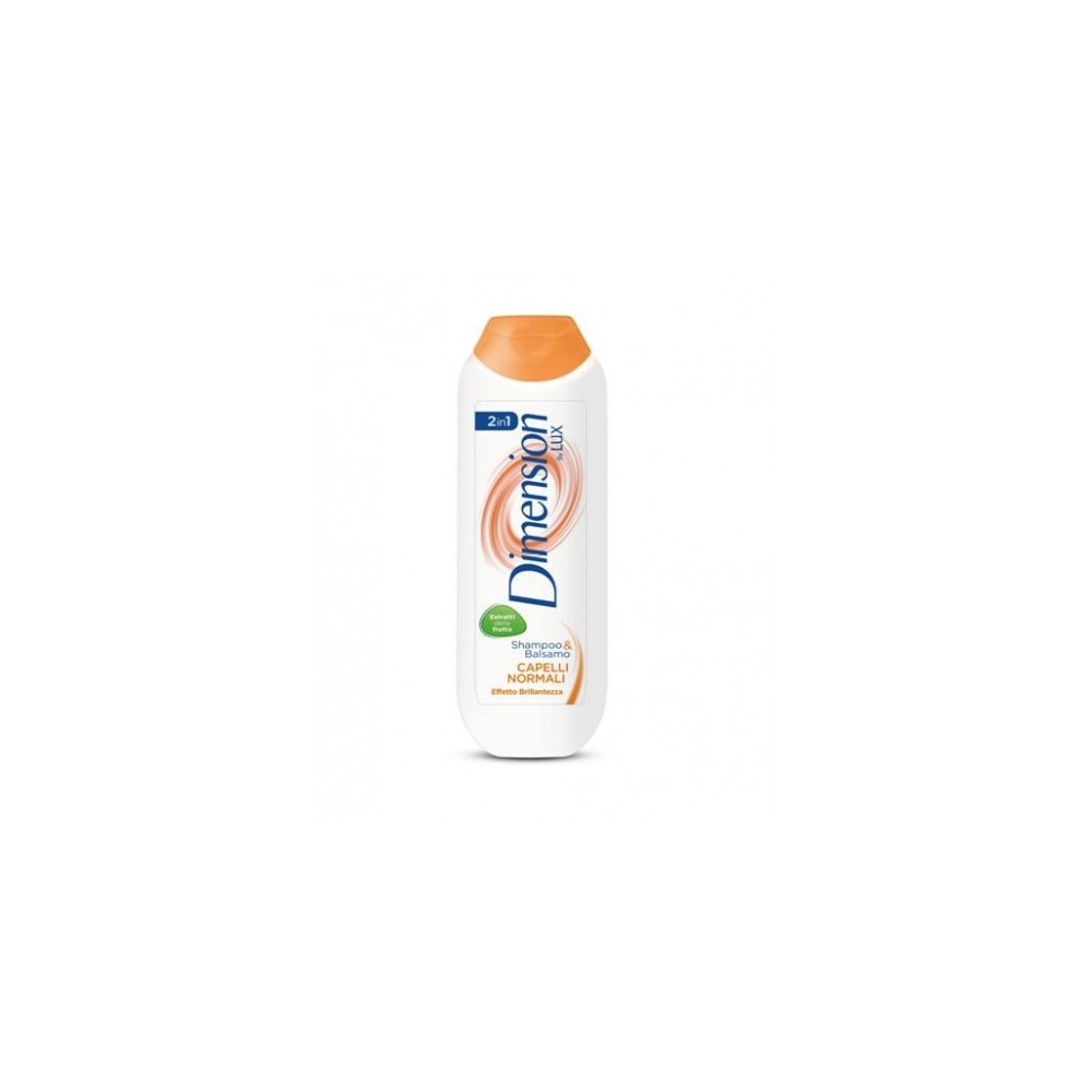 Dimension By Lux 2In1 Shampoo & Balsamo Capelli Normali 250 Ml 