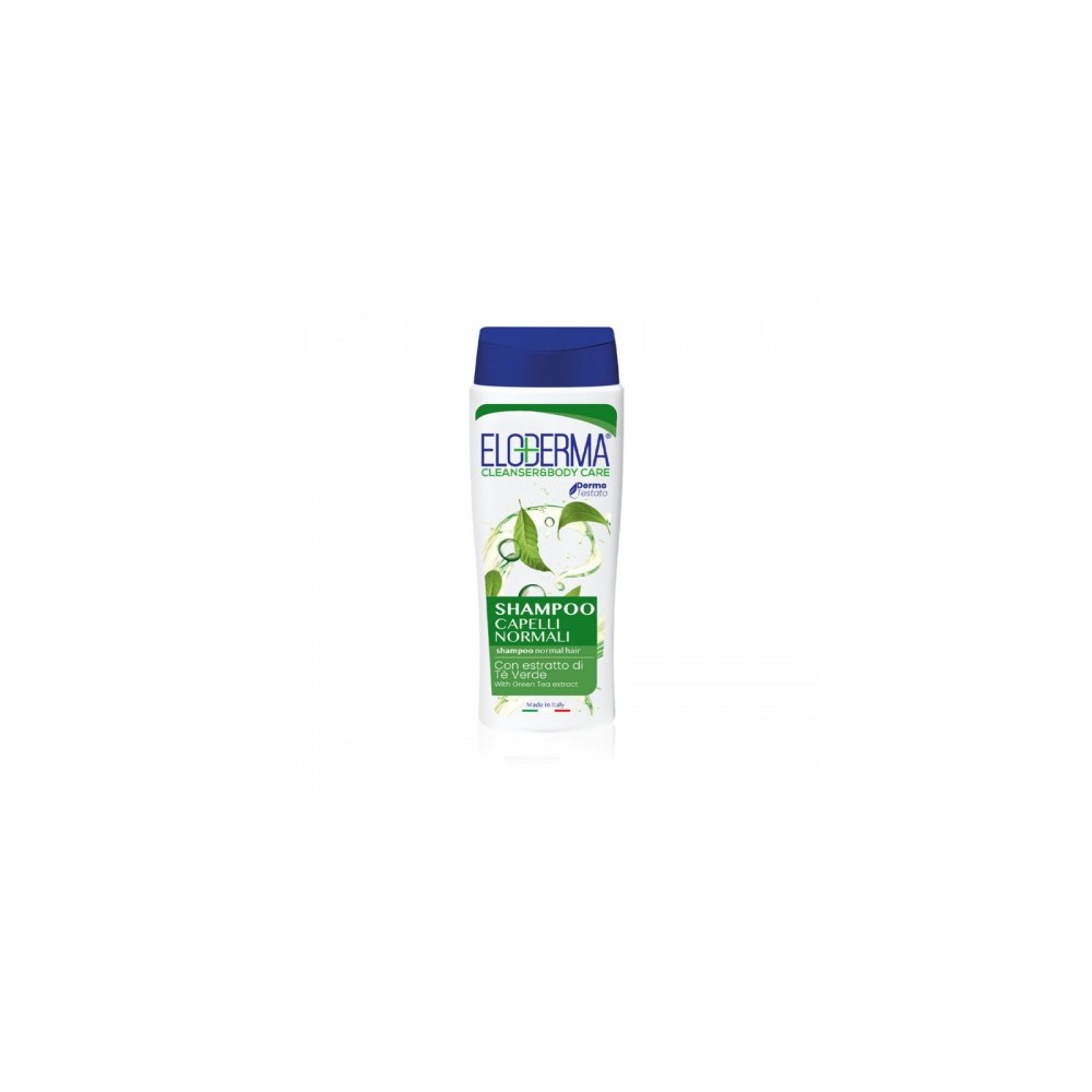 Eloderma Shampoo Capelli Normali Con Estratto Di Tè Verde 75 Ml 