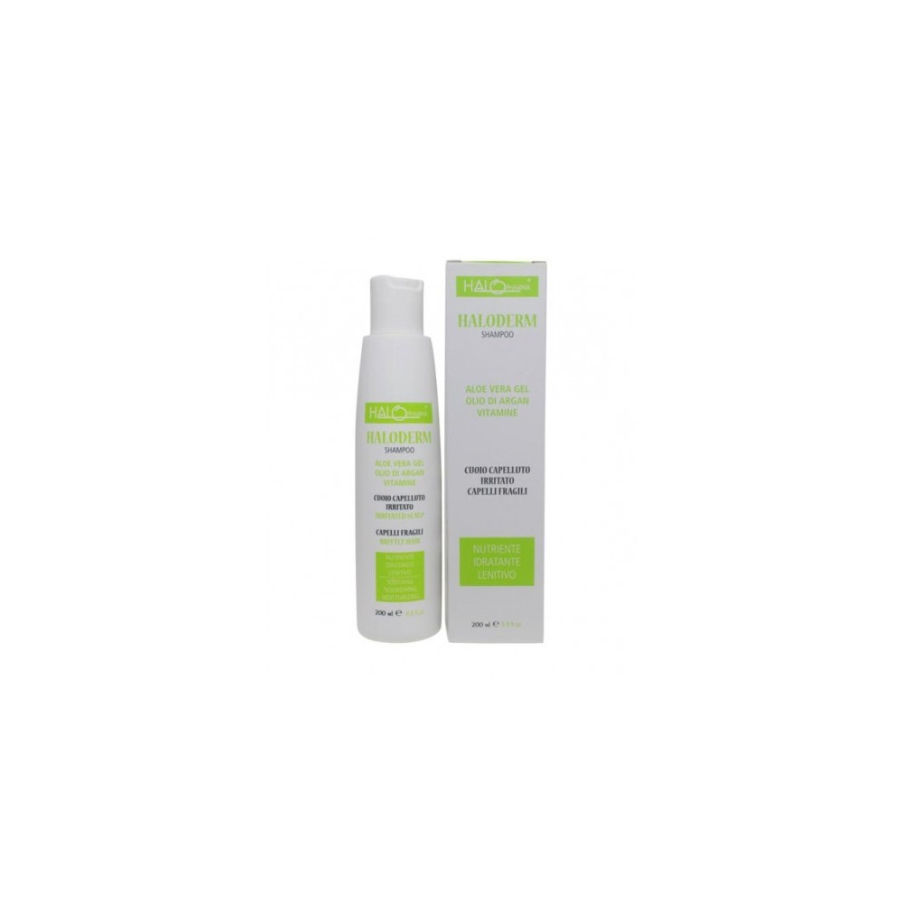 Halo Pharma Haloderm Shampoo Per Il Cuoio Capelluto Irritato 200 Ml 
