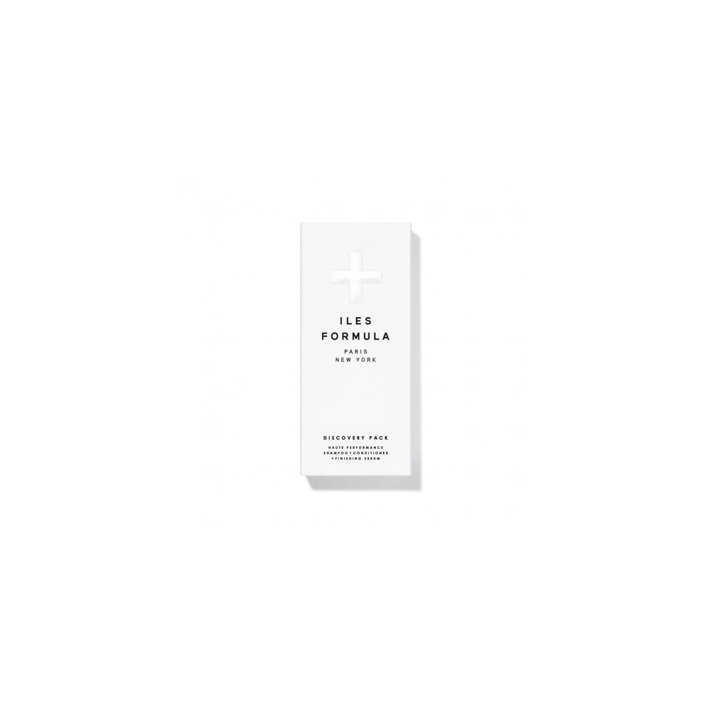 Iles Formula Discovery + Travel Kit Shampoo + Balsamo + Siero Di Finitura + Pettine 