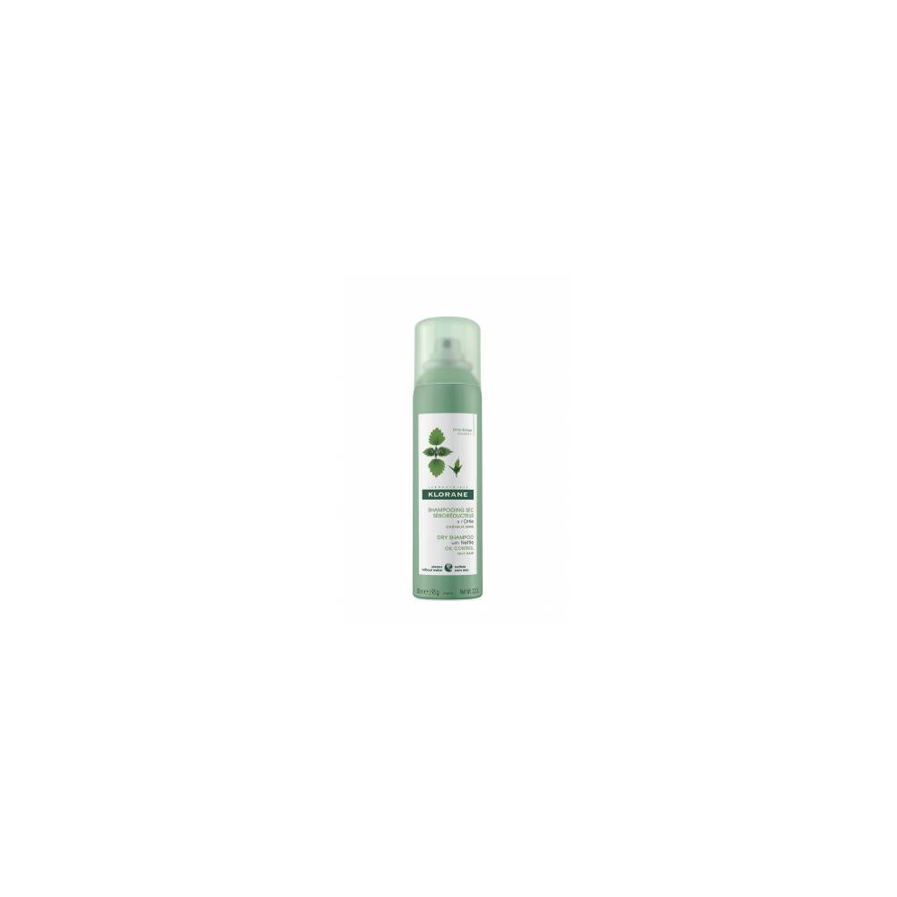 Klorane Shampoo Secco All'Ortica Per Capelli Grassi 150 Ml 