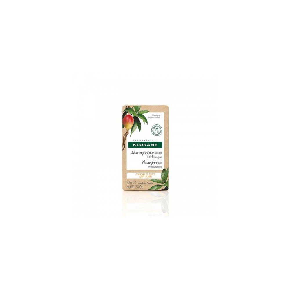 Klorane Shampoo Solido Al Mango 80 G 