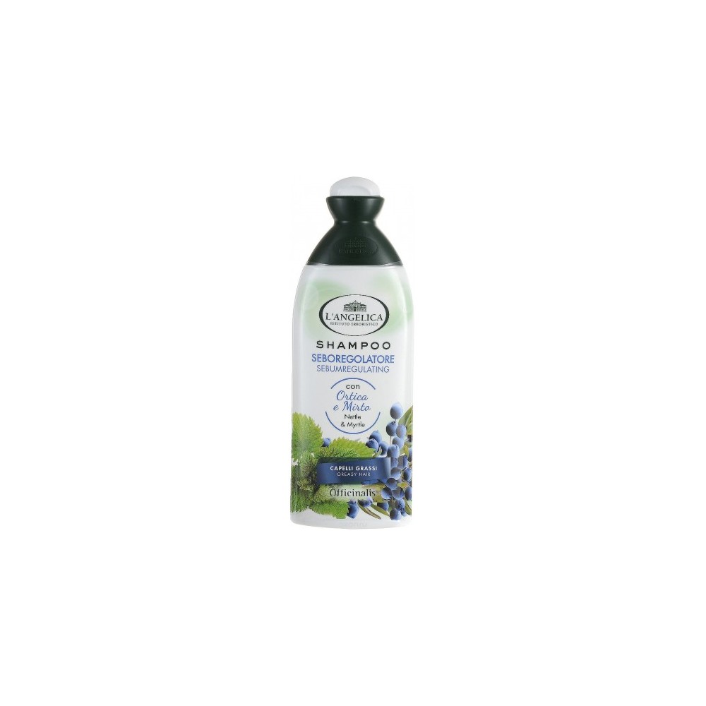 L'Angelica Officinalis Shampoo Seboregolatore Ortica E Mirto Per Capelli Grassi 250 Ml 