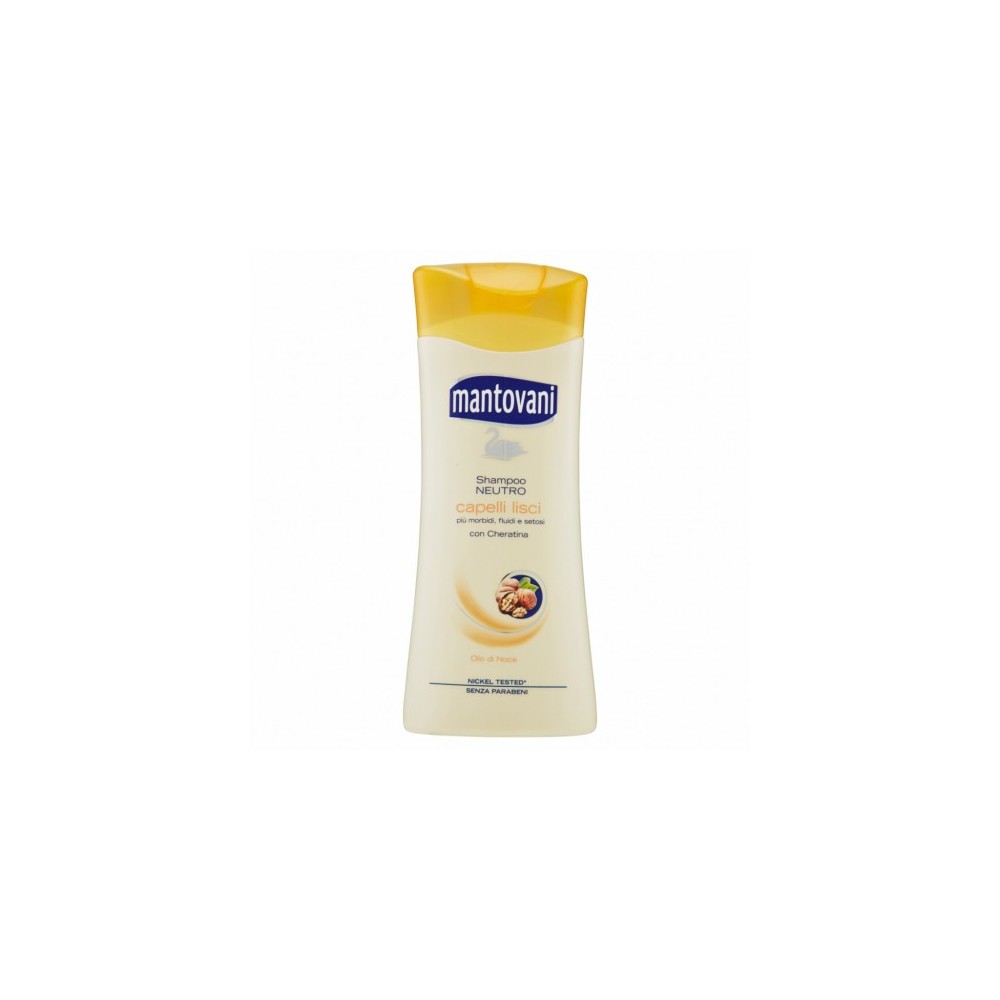 Mantovani Shampo Neutro Per Capelli Lisci 400 Ml 