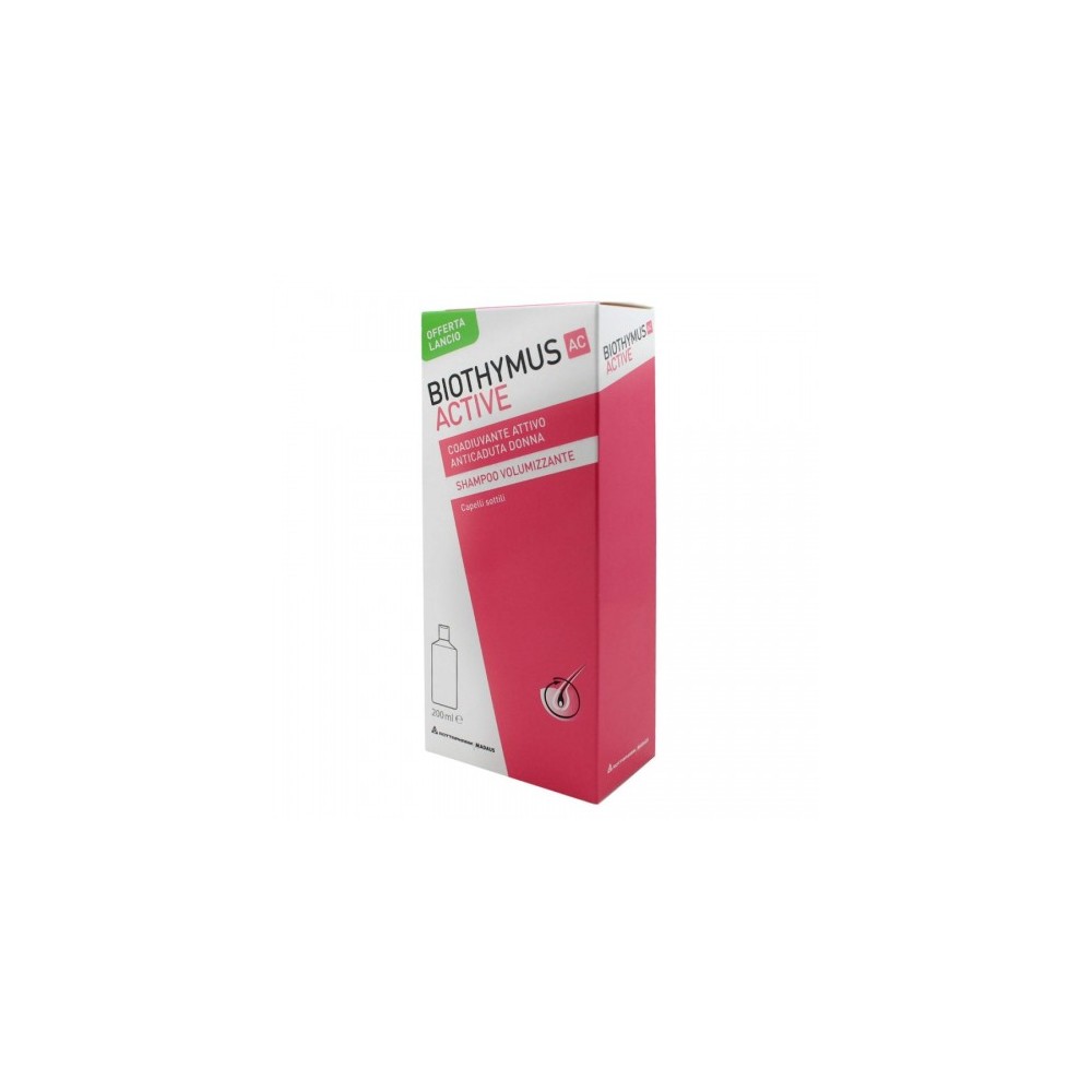 Meda Pharma Biothymus Ac Active Shampoo Anticaduta Per Donna 200 Ml 