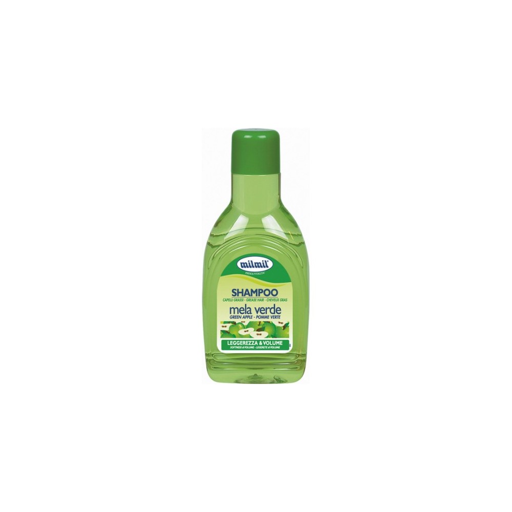 Mil Mil Shampoo Per Capelli Grassi Purificante Alla Mela Verde 1000 Ml 