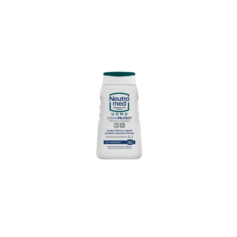 Neutromed Dermoprotect Vitamin Complex Doccia Shampoo 3 In 1 Dermoprotettivo 250 Ml 
