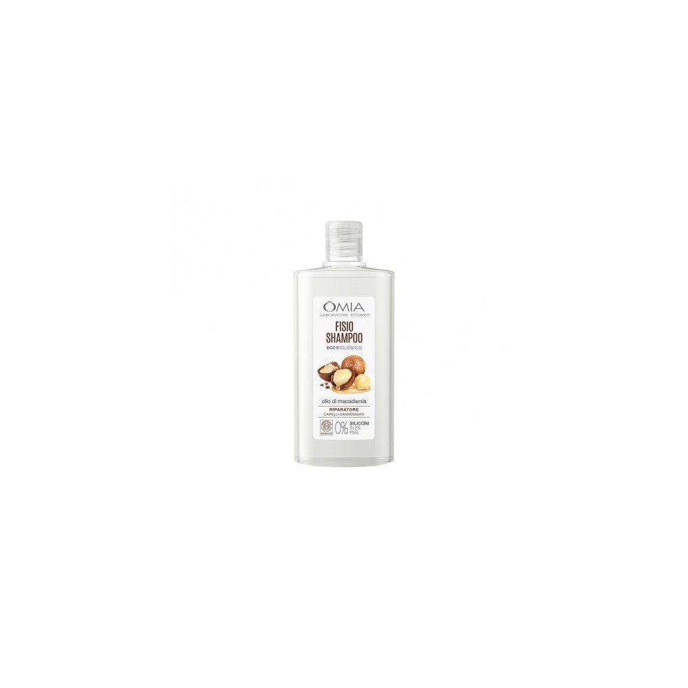 Omia Fisio Shampoo Riparatore Con Olio Di Macadamia 200 Ml 