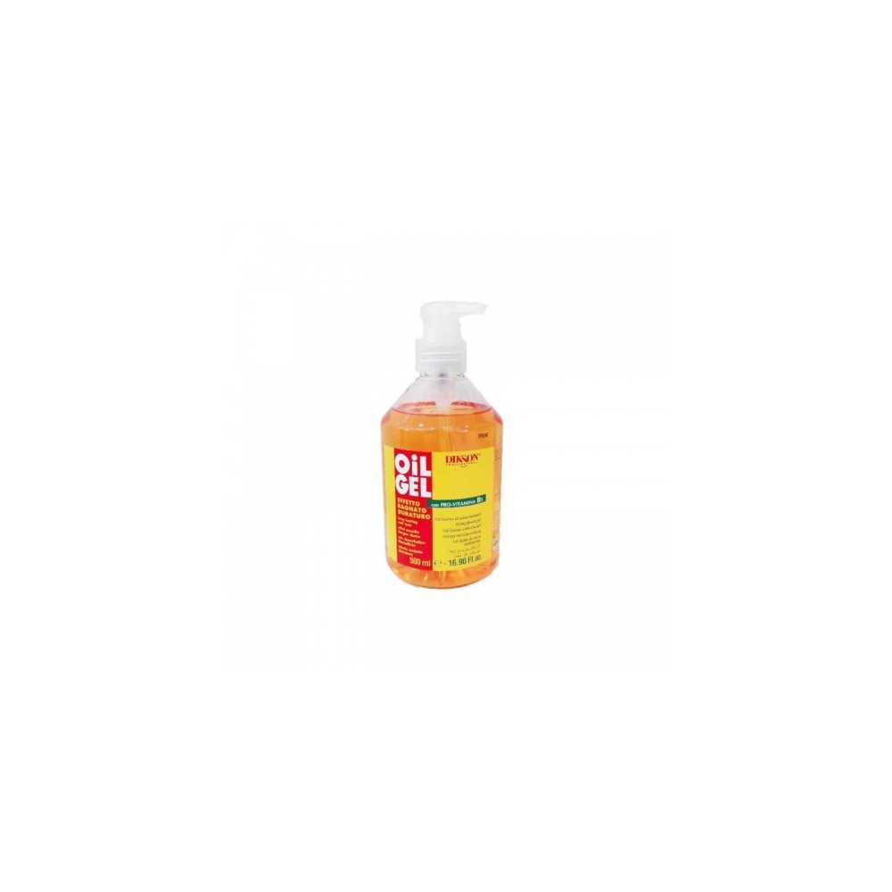 Dikson Oil Gel Fissativo Lucidante Effetto Bagnato Duraturo 500 Ml 