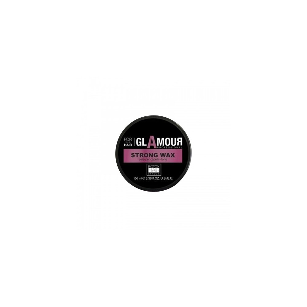 Glamour Strong Wax Cera Per Capelli Fissaggio Forte 100 Ml 