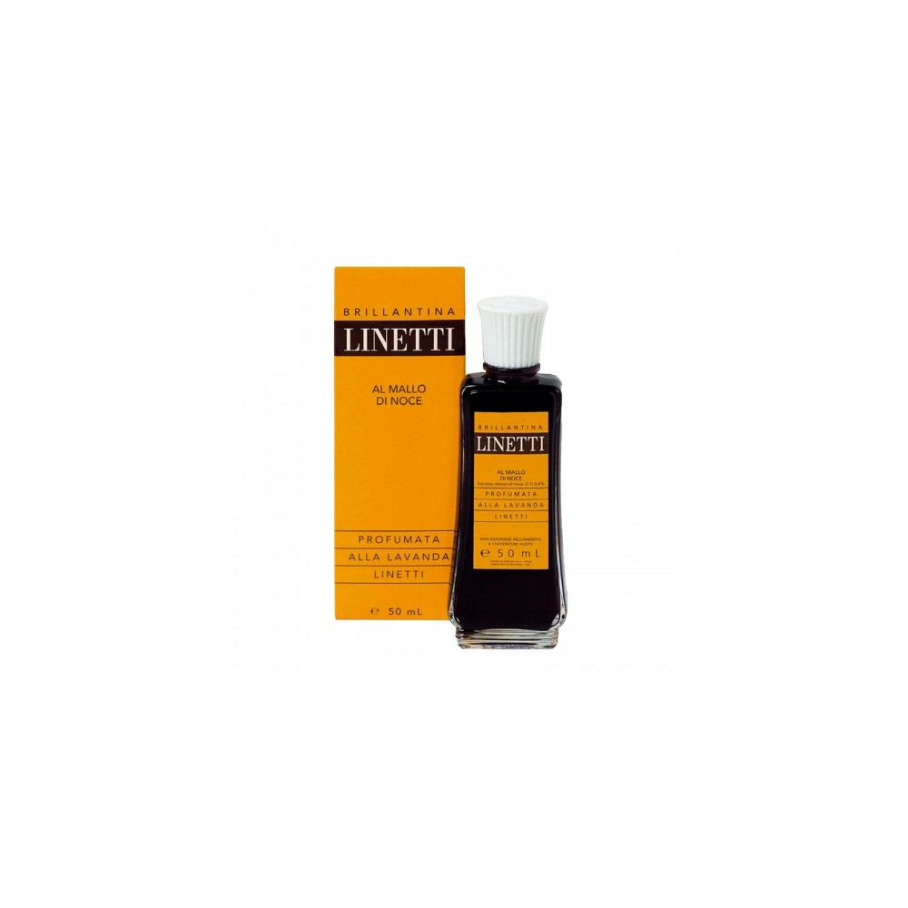 Linetti Brillantina Lozione Per I Capelli Al Mallo Di Noce Profumata Alla Lavanda 50 Ml 