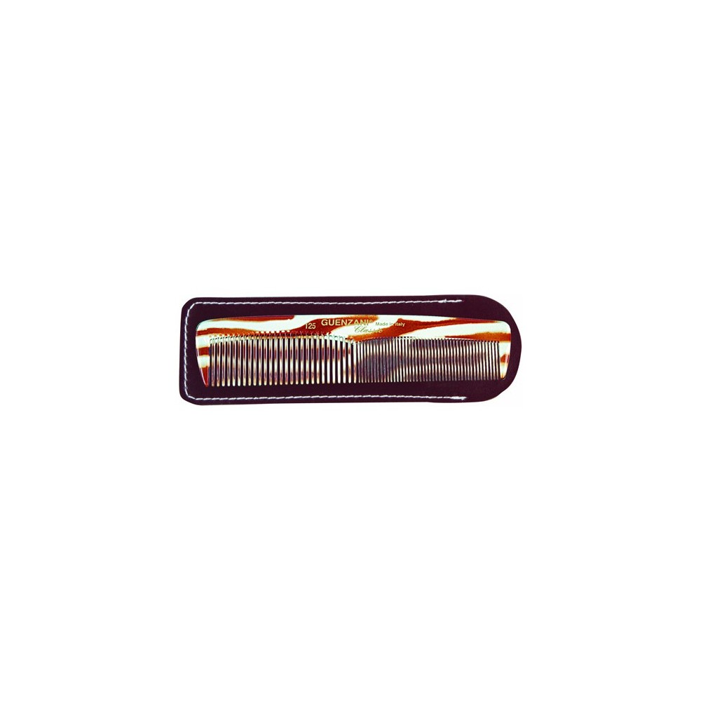 Guenzani Classic Pettine Tascabile Radofitto Con Custodia 125 