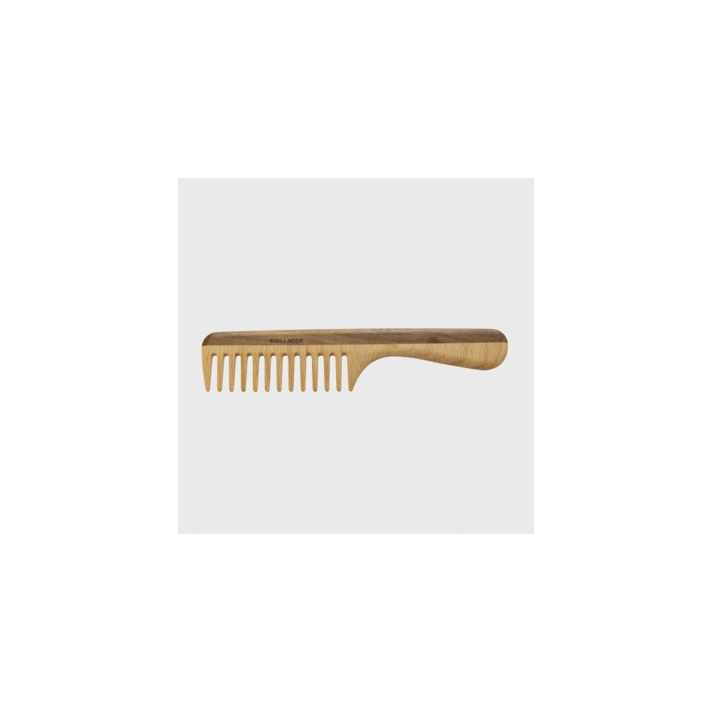 Koh-I-Noor Pettine In Legno Di Faggio E Kotibè Con Manico 