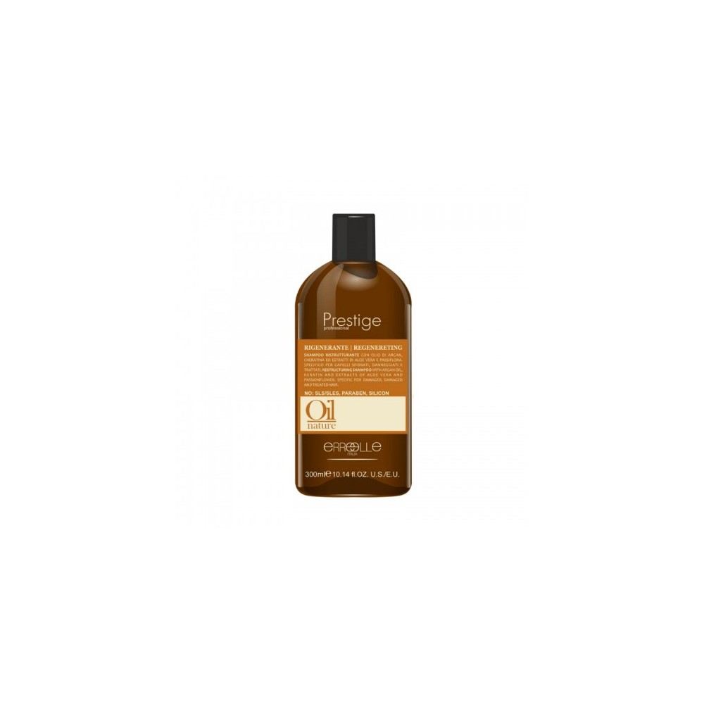 Prestige Oilnature Shampoo Rigenerante All'Olio Di Argan 300 Ml 