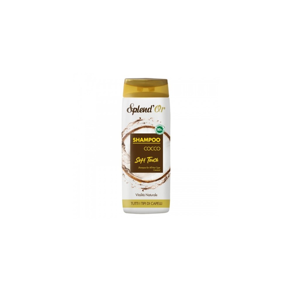 Splend'Or Soft Touch Shampoo Al Cocco Per Tutti I Capelli 300 Ml 