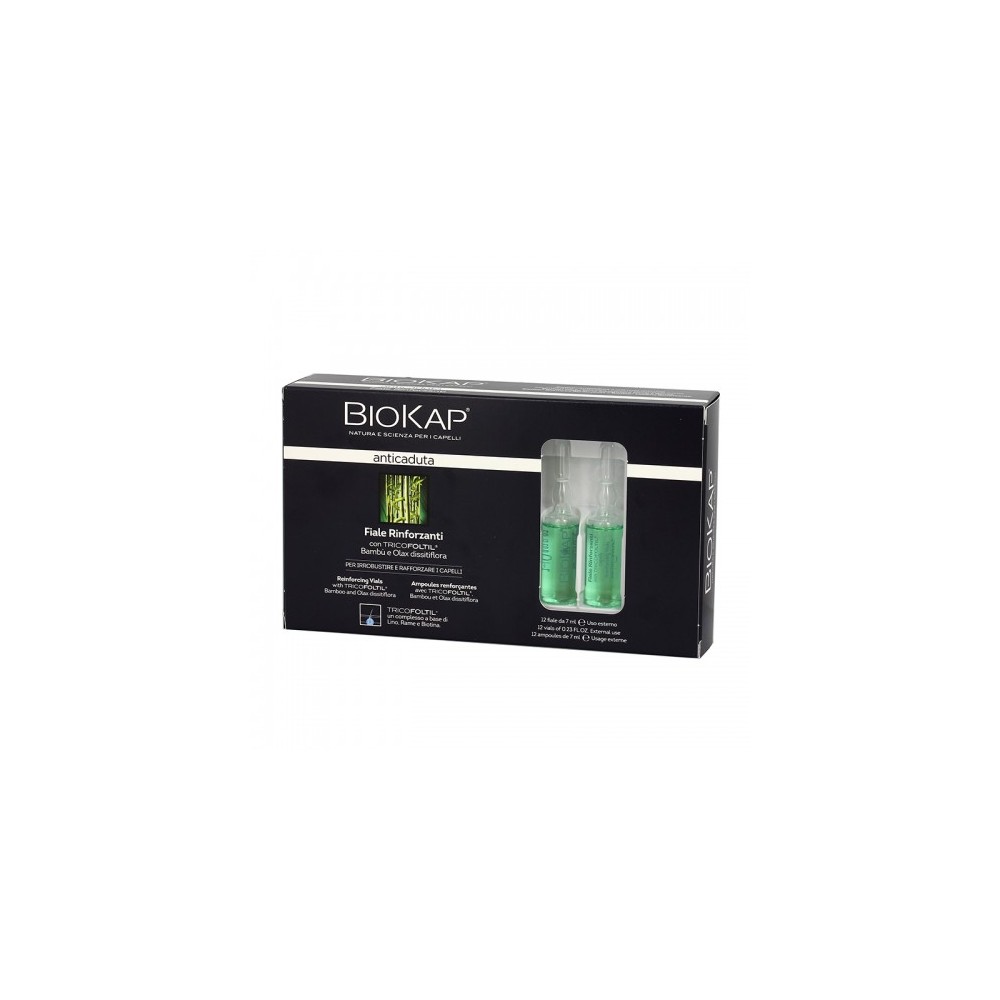 Bios Line Biokap Anticaduta 12 Fiale Rinforzanti Da 7 Ml 