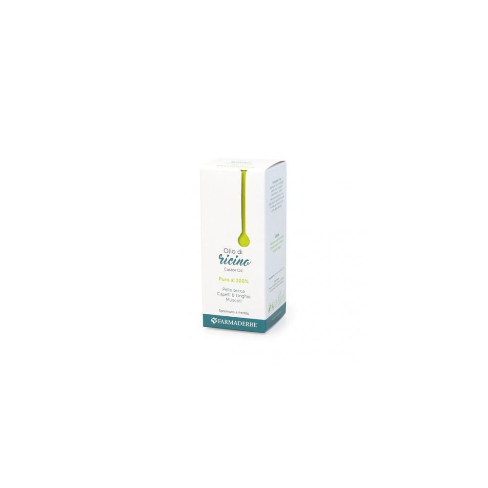 Farmaderbe Olio Di Ricino Puro 100 Ml 