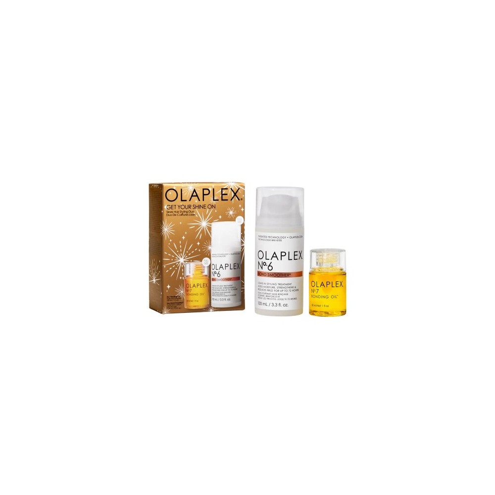 Olaplex Cofanetto Get Your Shine On Trattamento Per Il Controllo Dell'Effetto Crespo 
