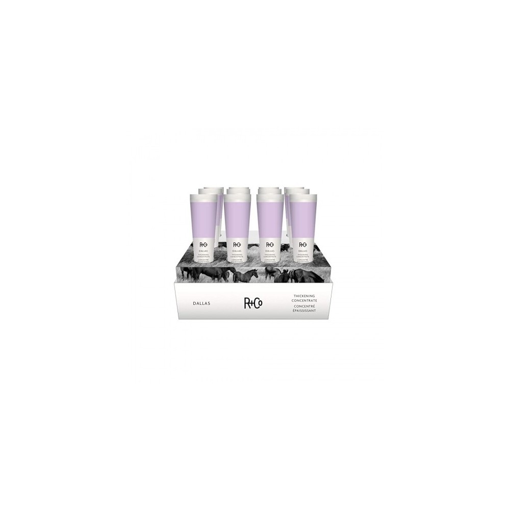 R+Co Dallas Thickening Concentrate 12 Tubi Di Concentrato Rinforzante Da 15 Ml 