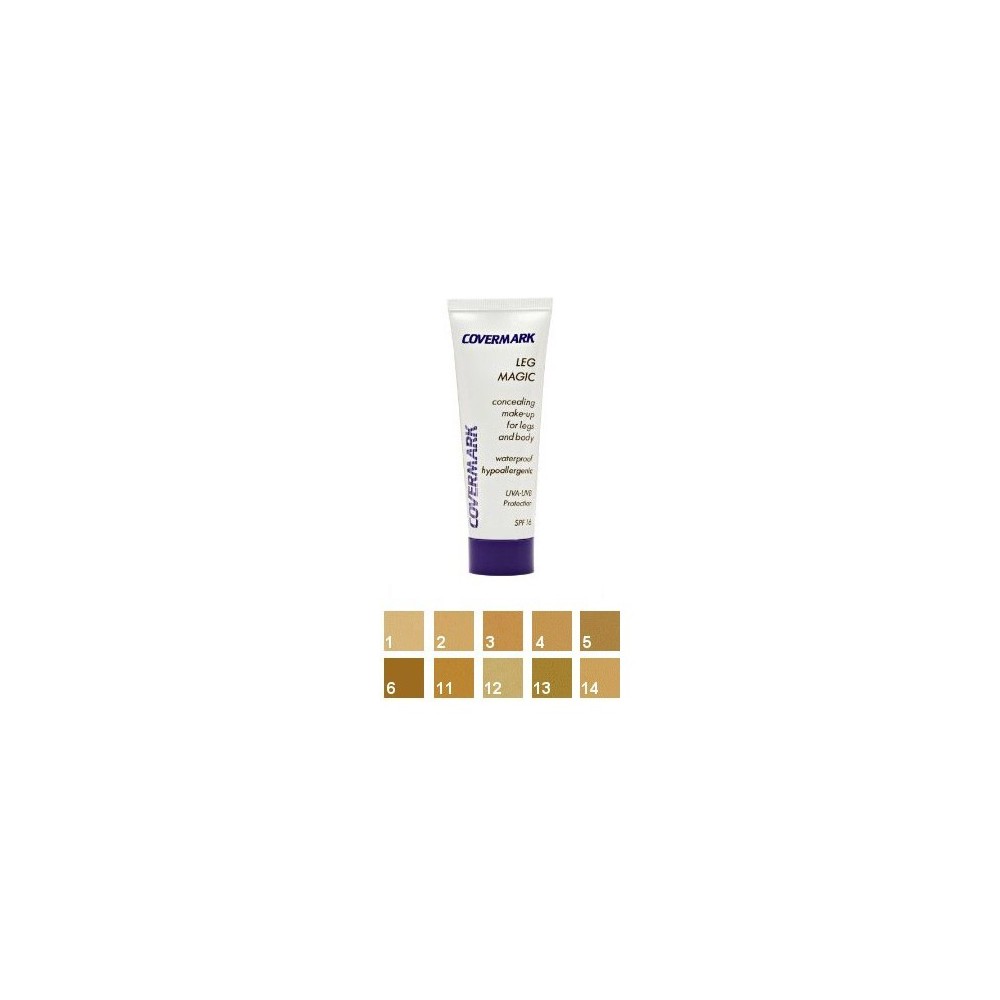 Covermark Crema Gambe Colorata Leg Magic 5 Spf 16 50 Ml 