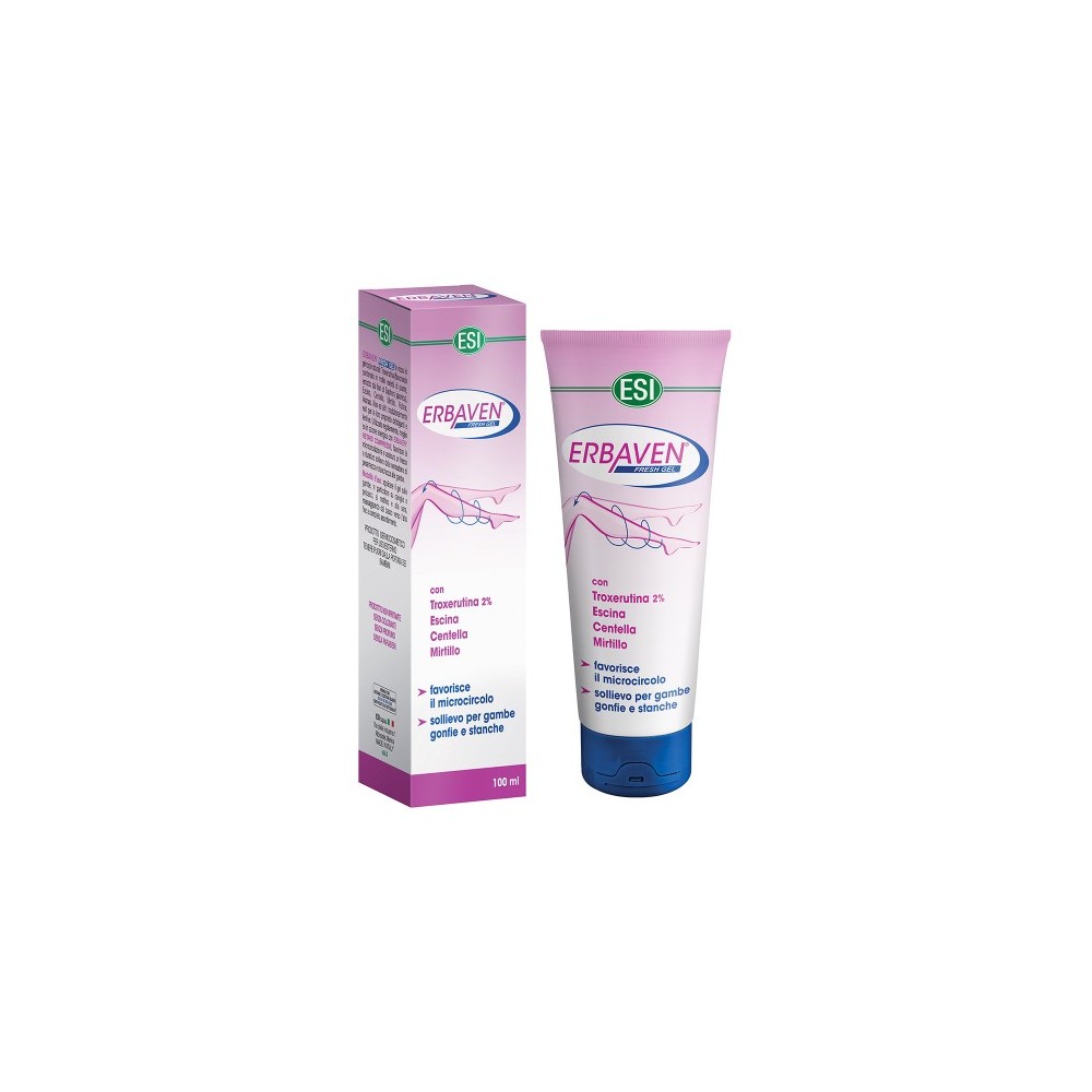 Esi Erbaven Fresh Gel Drenante Per Gambe Gonfie E Stanche 100 Ml 