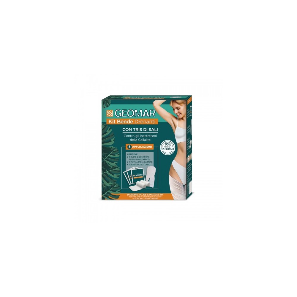 Geomar Kit Bende Drenanti Contro Gli Inestesismi Della Cellulite 