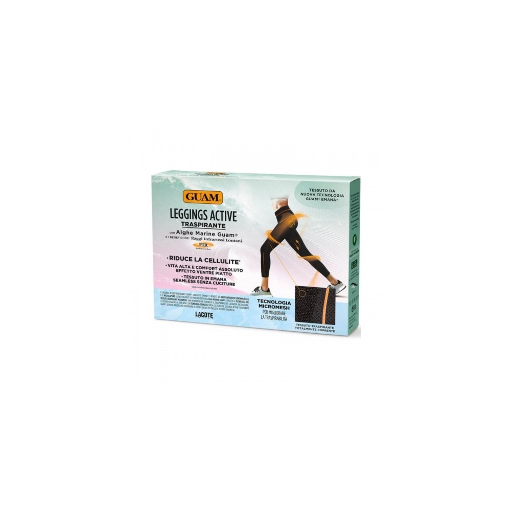 Guam Leggings Active Traspirante Con Alghe Marine Taglia S/M 