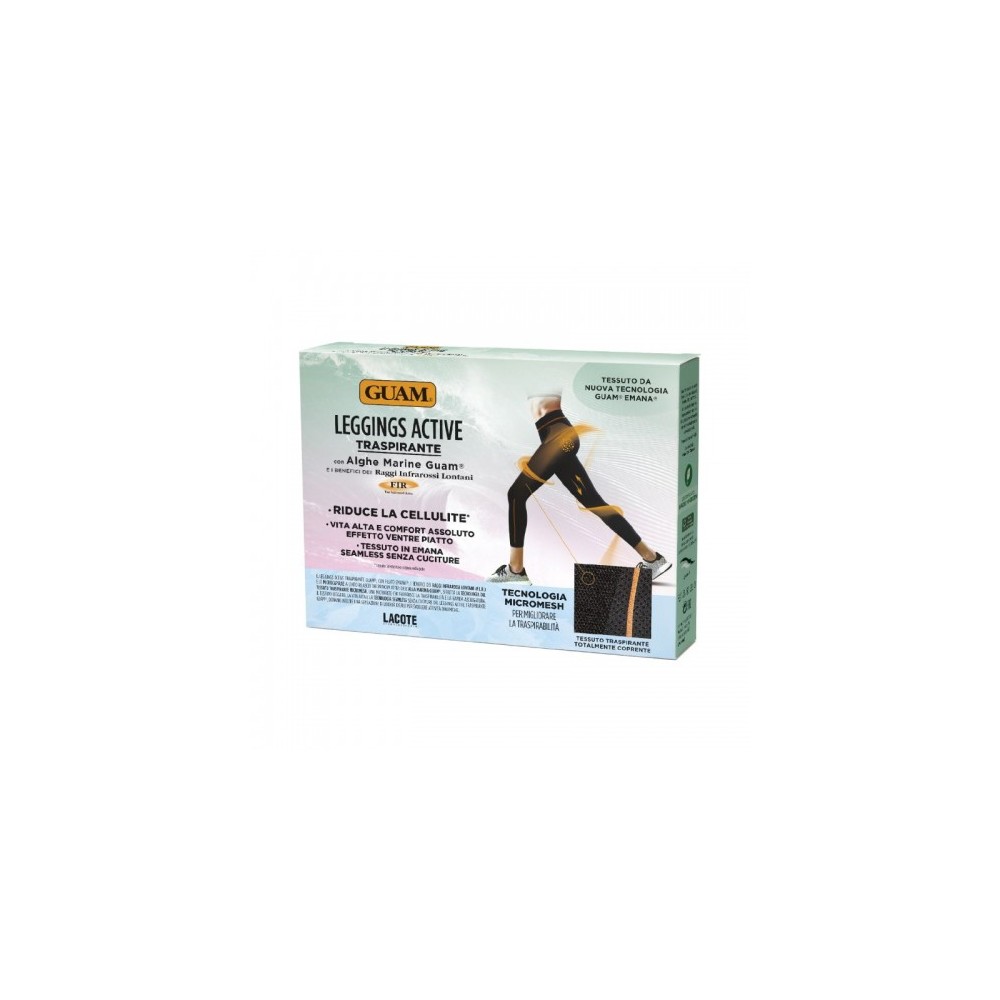 Guam Leggings Active Traspirante Contro La Cellulite Taglia Xs-S 38-40 