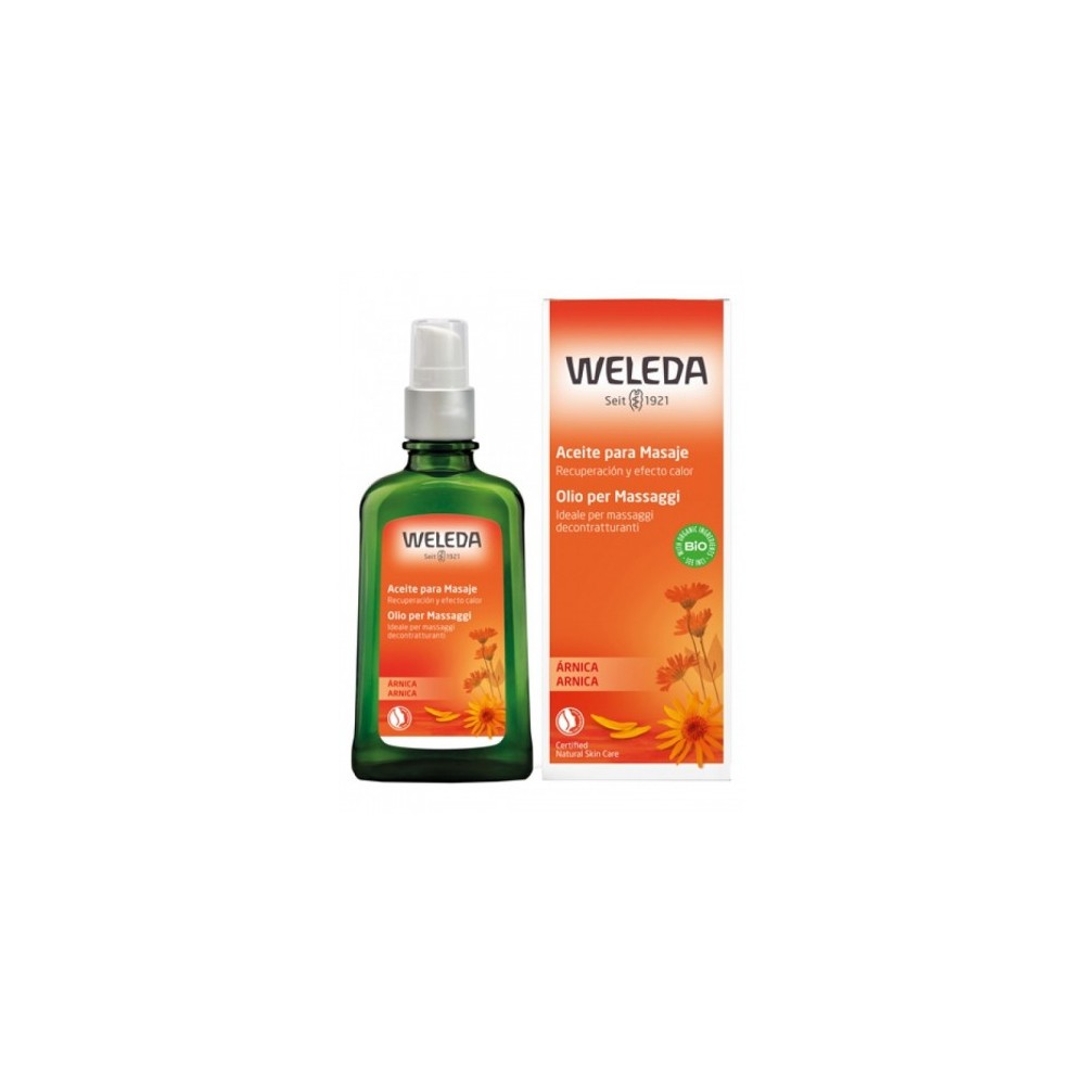 Weleda Olio Da Massaggio All'Arnica 100 Ml 