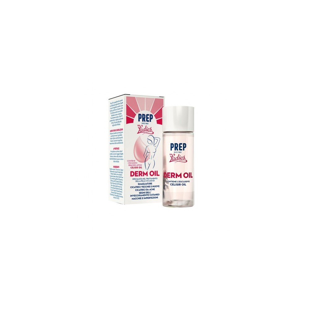 Prep Dermoil Olio Cosmetico Multifunzione Per Migliorare L'Aspetto Di Cicatrici E Smagliature 50Ml 