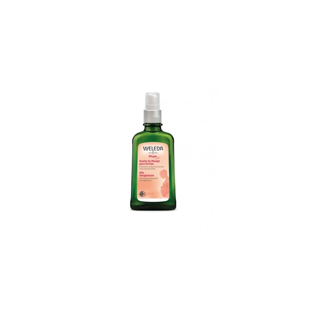 Weleda Mum Olio Smagliature Elasticizza E Previene Le Smagliature 100 Ml 