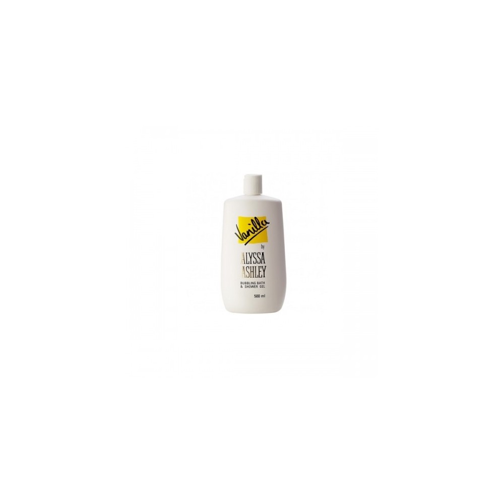 Alyssa Ashley Vanilla Bath & Shower Gel Gel Doccia 500 Ml 