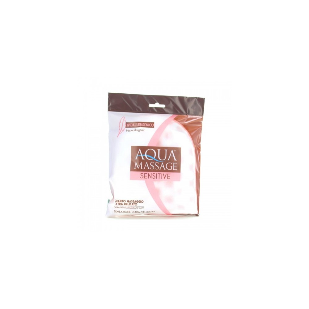 Aqua Massage Sensitive Guanto Massaggio Extra Delicato Colori Assortiti 