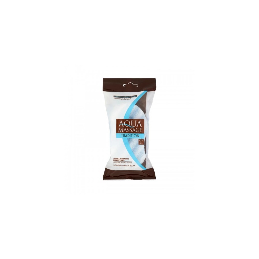 Aqua Massage Tradition Spugna Massaggio Energizzante Colori Assortiti 