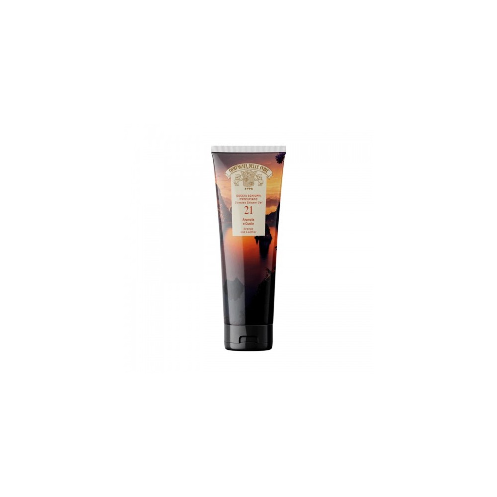 Compagnia Delle Indie 21 Arancia E Cuoio Doccia Schiuma Profumato 250 Ml 