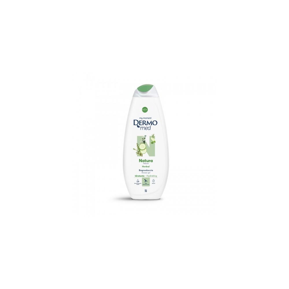 Dermomed Natura Herbal Bagnodoccia Idratante 650 Ml 