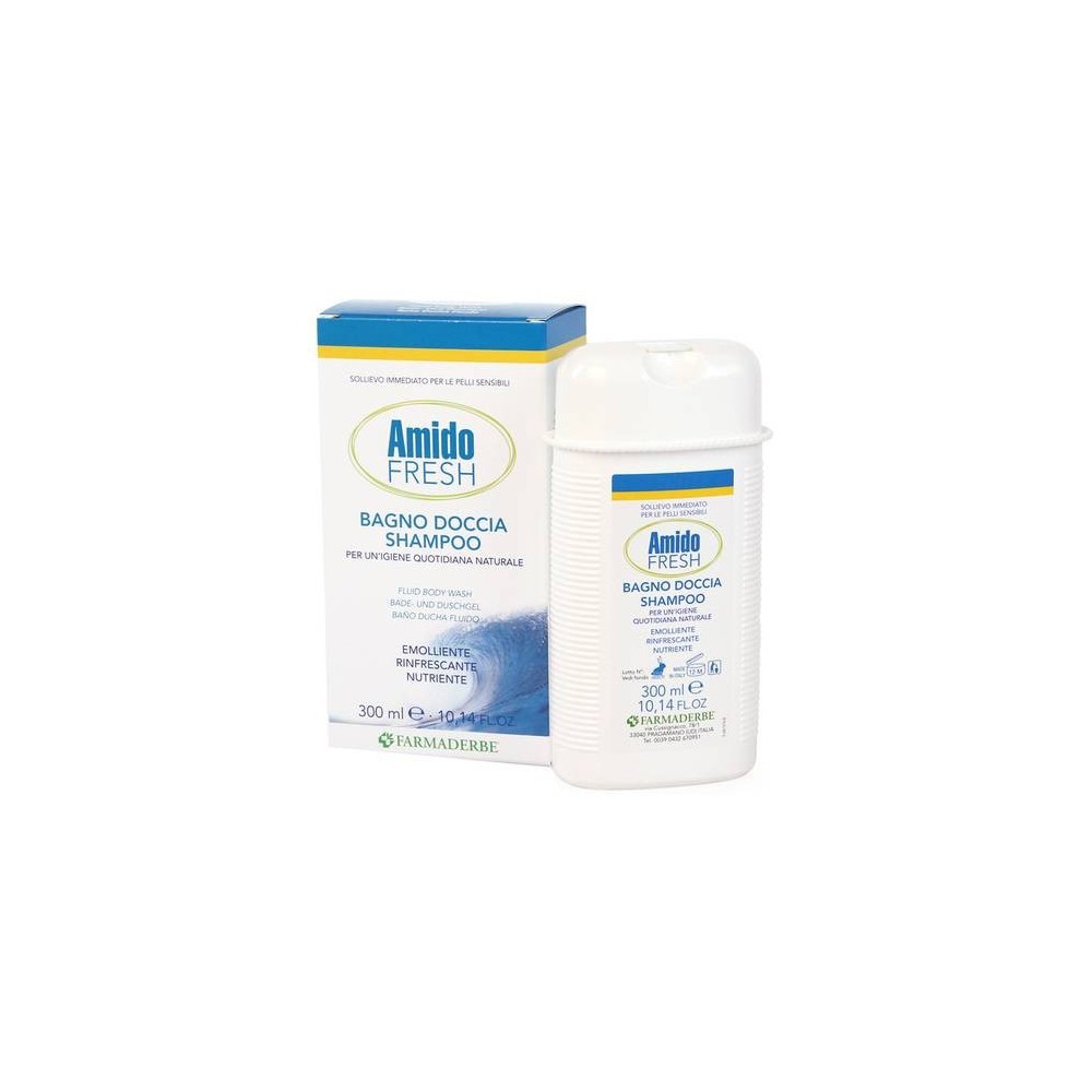 Farmaderbe Amido Fresh Doccia Shampoo Ph 5,5 300 Ml 