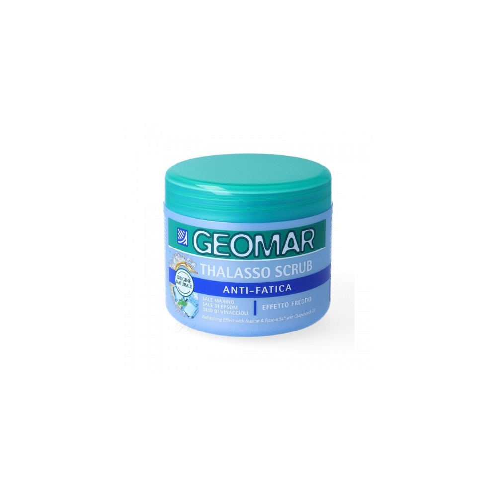Geomar Thalasso Scrub Anti Fatica Gel Esfoliante Ad Effetto Freddo 600 G 