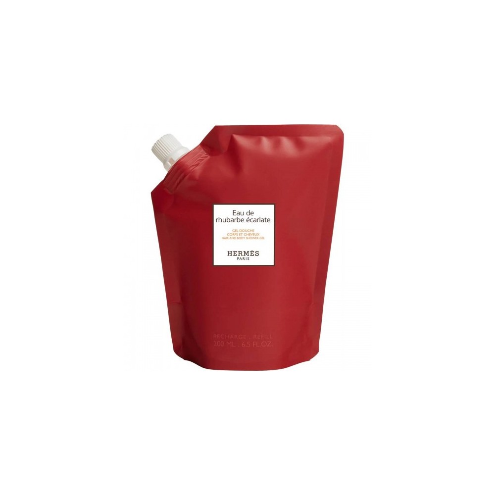 Hermes Eau De Rhubarbe Écarlate Gel Doccia 200 Ml Ricarica 