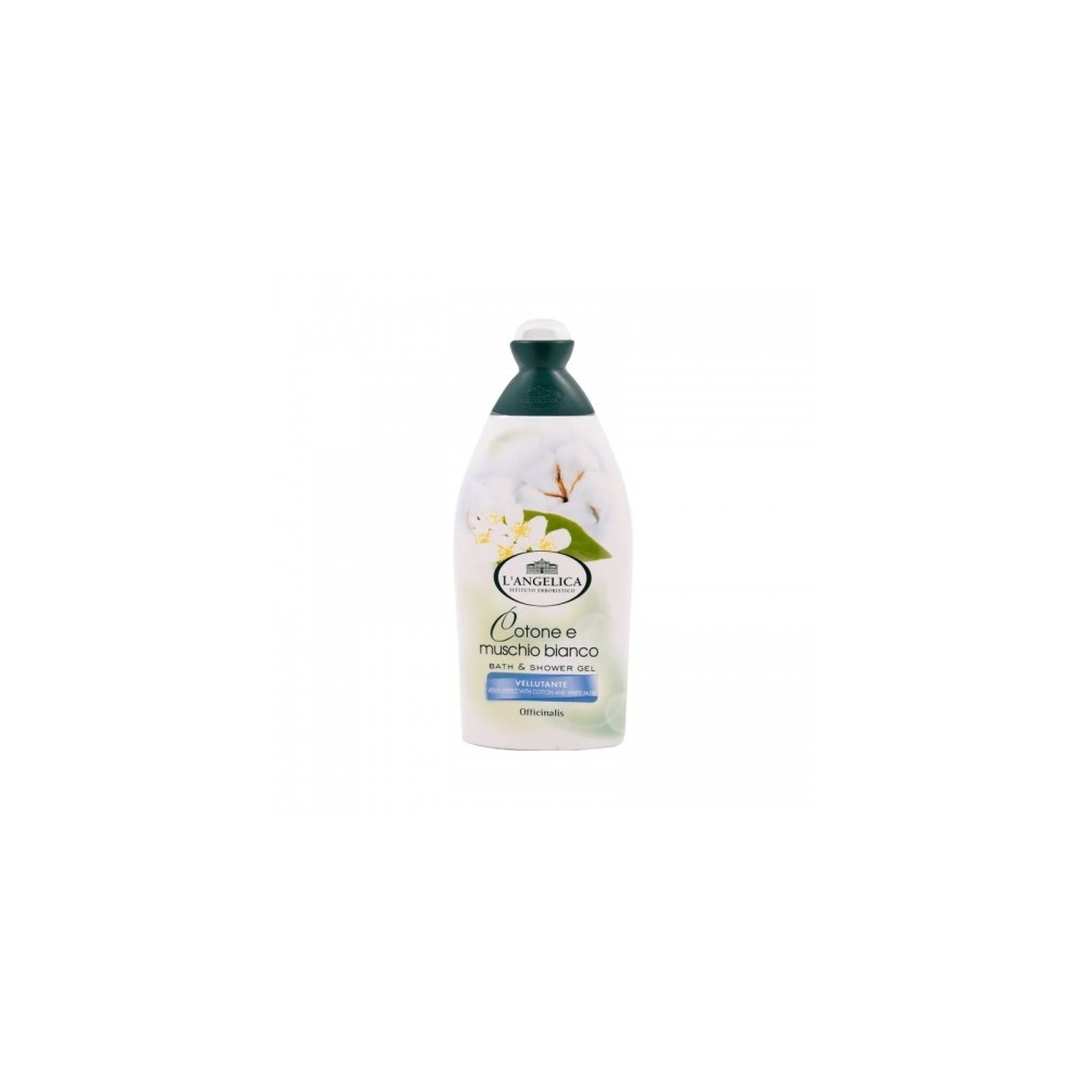 L'Angelica Cotone E Muschio Bianco Bagnodoccia Vellutante 500 Ml 