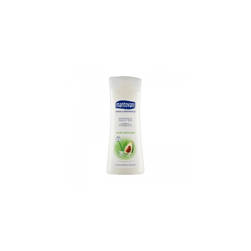 Mantovani Aloe E Avocado Bagnodoccia Neutro Ipoallergenico 400 Ml 