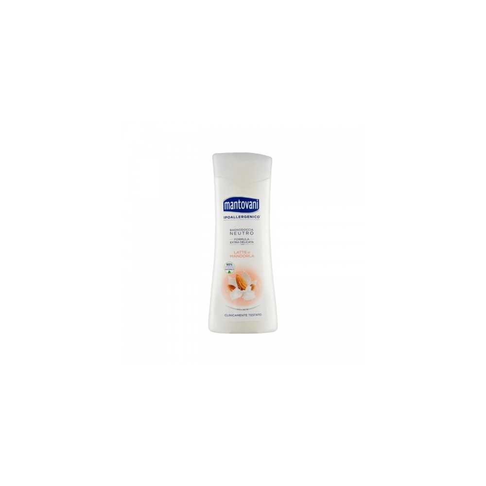 Mantovani Latte Di Mandorla Bagnodoccia Neutro Ipoallergenico 400 Ml 