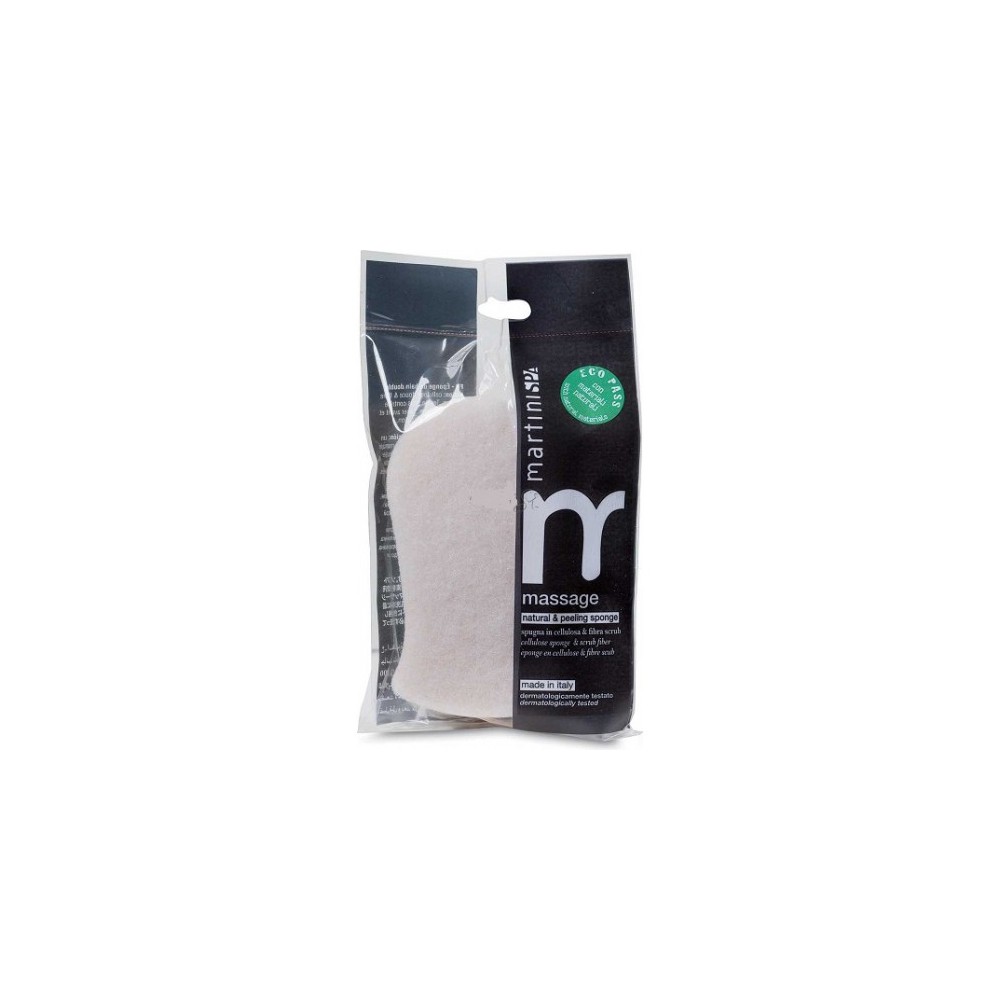 Martini Spugna In Cellulosa Per Il Corpo Con Lato Scrub 