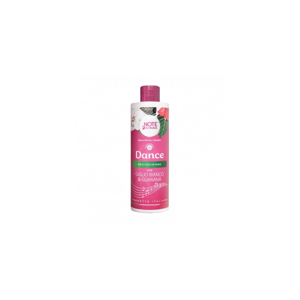 Note Di Schiuma Dance Docciaschiuma Con Giglio Bianco E Guaranà 400 Ml 