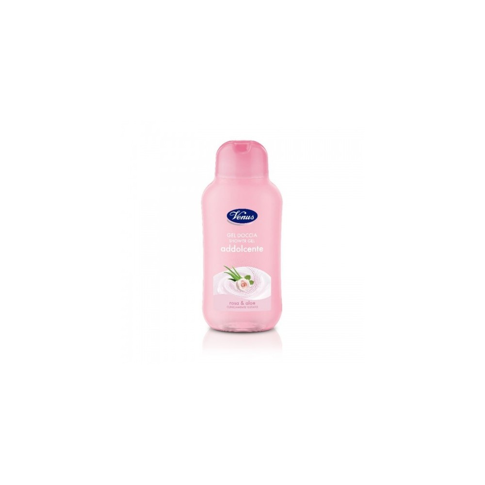 Venus Addolcente Gel Bagnodoccia Con Rosa E Aloe 300 Ml 