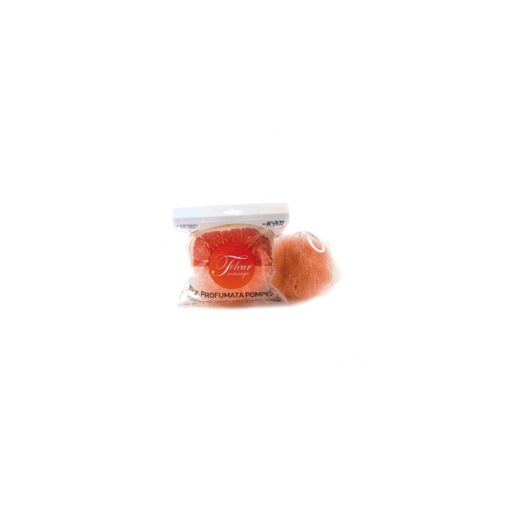Zeca Fleur Massage Pomplemo Spugna Profumata Per Massaggio Tonificante 80 G 