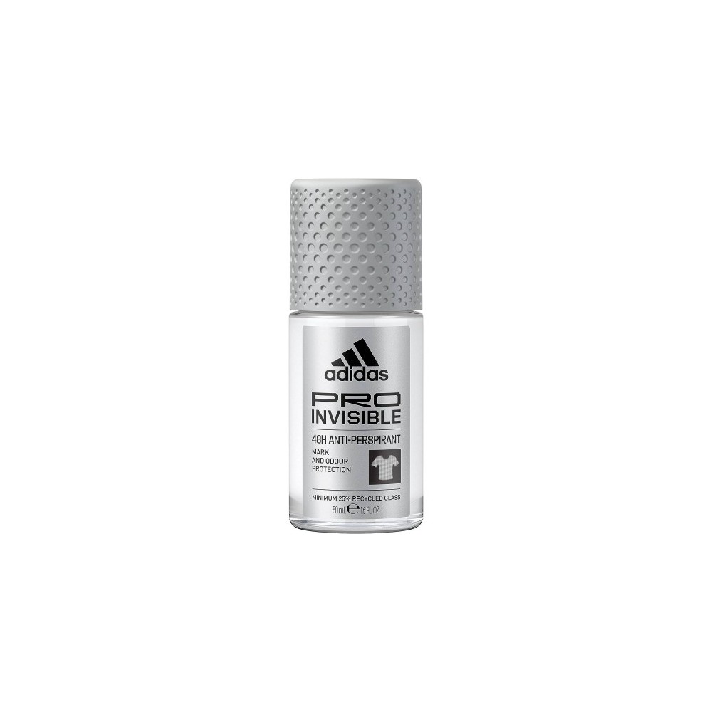 Adidas Pro Invisible Deodorante Anti-Traspirante 50 Ml Roll-On 