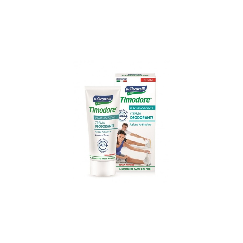 Dottor Ciccarelli Timodore Crema Deodorante Per I Piedi Antisudore 48 Ore 50 Ml 